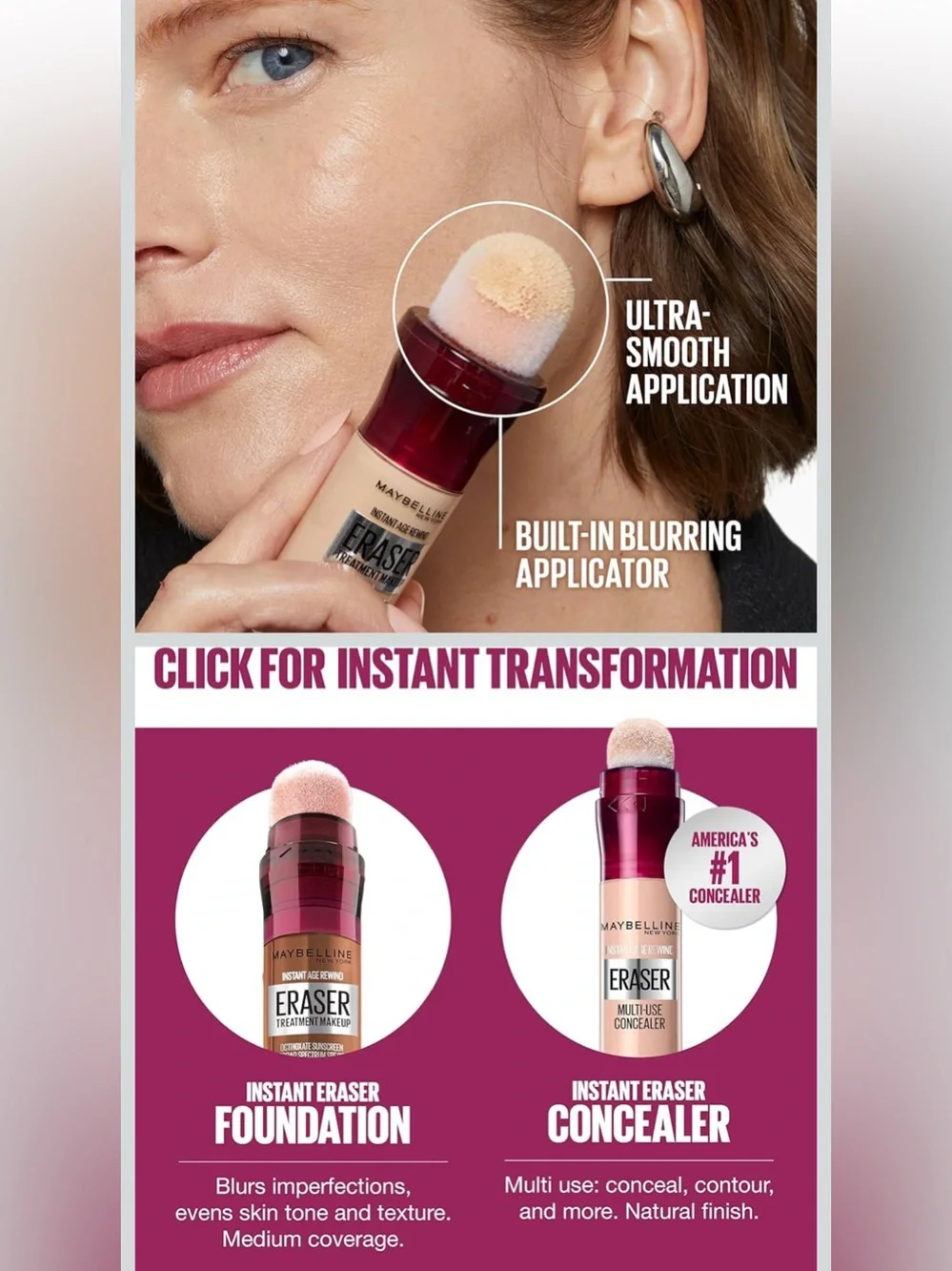 Maybelline Instant Age Rewind Eraser Treatment Makeup - Shade 200 Medium Cool